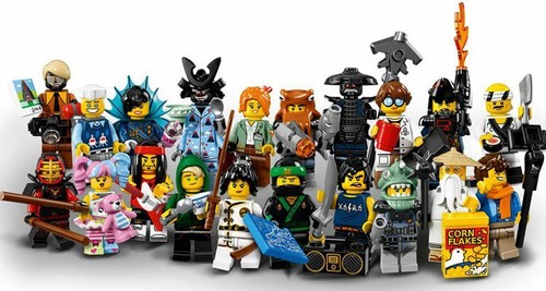 Minifigure lego ninjago - le,