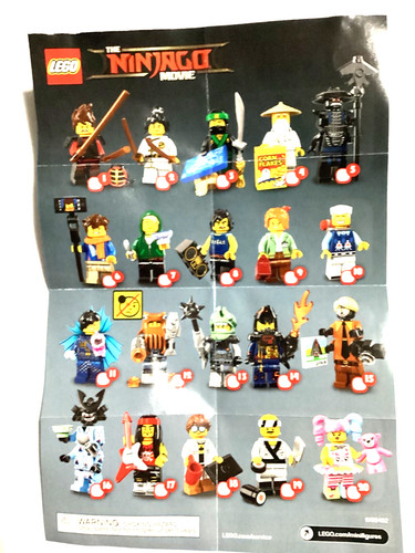 Lego minifigures ninjago movie - lego,