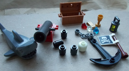 Lego squalo nave pirata - squalo,