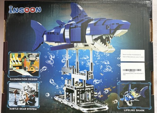 Set costruzioni squalo - set,