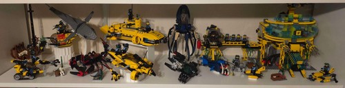 Lego aqua raiders 100 - aqua, 100%