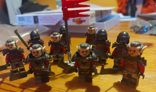 10x lego uruk squalo - squalo, orco