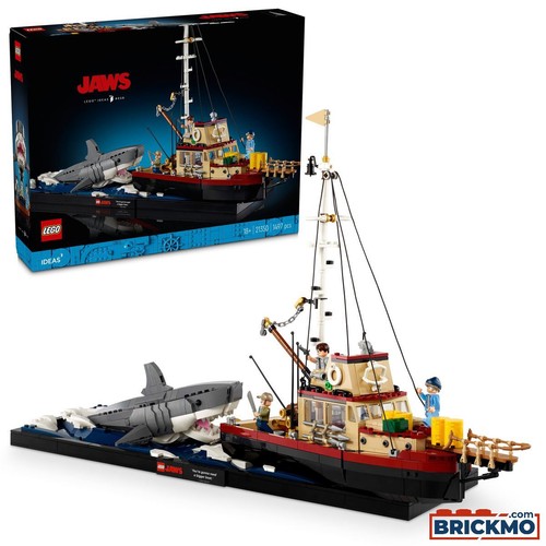 Lego ideas 21350 squalo - lego,